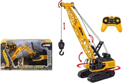 Diaľkovo ovládaný žeriav 2,4 GHz žltý
