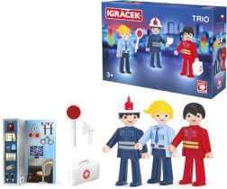 Igráček Trio Zachraňujeme – hasič, policajt a záchranár