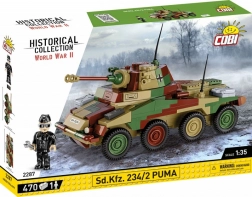 Stavebnica obrneného vozidla Sd.Kfz. 234/2 Puma 1:35 (COBI)