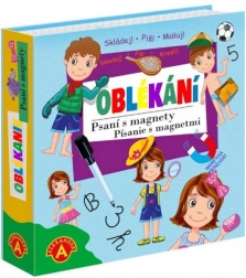 Písanie s magnetmi - obliekanie