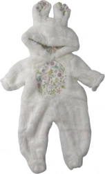 Overal Zajačik pre Bábiky 40-43 cm