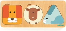 Vkladacie Puzzle Djeco Tvary