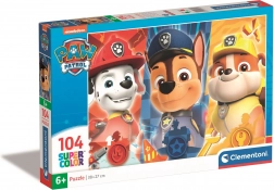 Puzzle 104 dielikov s motívom Paw Patrol od Clementoni