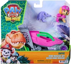 Labková patrola Dino Movie Skye a záchranný Dino Jet s figúrkami