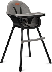 Jedálenská stolička MoMi Reki 3v1 čierna