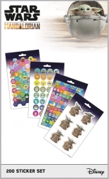 Nálepky Mandalorian - Súprava 200 ks