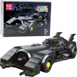 Stavebnica pretekárske auto – 409 dielikov, čierna