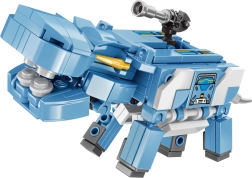 Qman Crystal Hippo – robotický hroch stavebnica