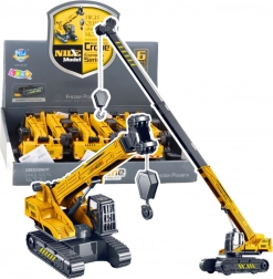 Pásový žeriav s výsuvným ramenom a otočnou kabínou 360°