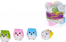 Strúhadlo na dve ceruzky so zásobníkom – sova