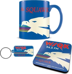 Stranger Things darčekový set – hrnček, podtácka a kľúčenka