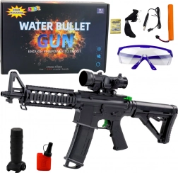 Strelecká puška na vodné guľôčky čierna 86 cm