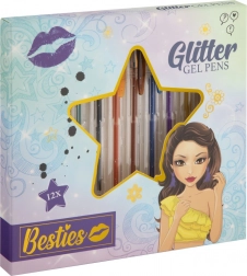 Sada gélových pier v rôznych farbách