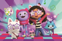 Puzzle mini 54 dielikov KOCI DOMČEK GABI – Trefl