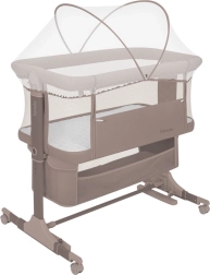 Lionelo prístavná postieľka Jodie 3 v 1 beige taupe