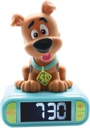 Budík s 3D nočným svetlom SCOOBY-DOO