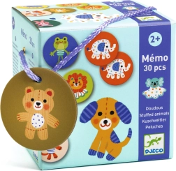 Djeco pexeso plyšové zvieratká