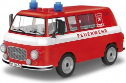 Stavebnica Youngtimer Barkas B1000 Feuerwehr – hasičský mikrobus (151 dielikov)