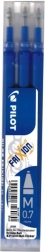 Náhradné náplne PILOT FriXion 0,7 mm – modrá, 3 ks