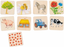 Drevené pexeso Vidiek od GOKI