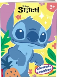 disney stitch: omaľovánka so samolepkami