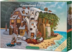 Puzzle Art Collection Vianoce na Madeire 2000 dielikov CASTORLAND
