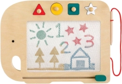 Petit Collage drevená magnetická kresliaca tabuľka