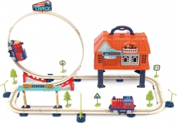 Vlaková dráha v kufríku 69 dielov