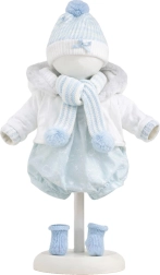 Llorens zimný oblečok pre bábiku 38 cm
