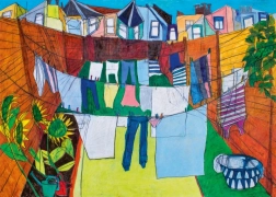 Puzzle Daily Life: Na dvorku - 1000 dielikov