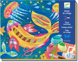 Kreatívne papierové koláže Djeco