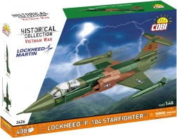 Stavebnica COBI Lockheed F-104 Starfighter Vietnam War 1:48