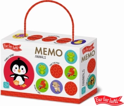 Pexeso kruhové zvieratká Far Far Land