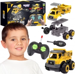 Woopie diaľkovo ovládaná stavebná rýpadlo DIY