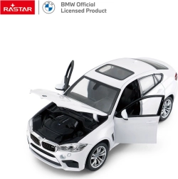 Kovový model BMW X6 M 1:24 biely RASTAR