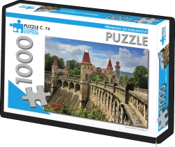 Puzzle Priehrada Les Kráľovství 1000 dielikov - Turistická edícia