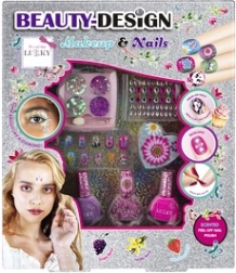 lukky sada beauty design make-up a nechty pre deti