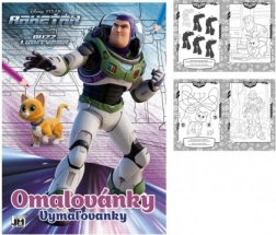 Omaľovánka Rakeťák A4