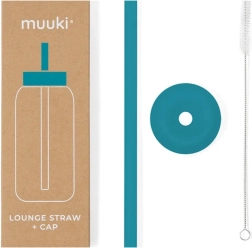 Muuki Lounge slamka a vrchnáčik vo farbe Tahiti Blue