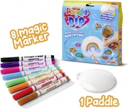 Kreatívne vodné tetovanie Doodle o Dip