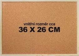 Korková podložka na puzzle VICTORIA 36 × 26 cm