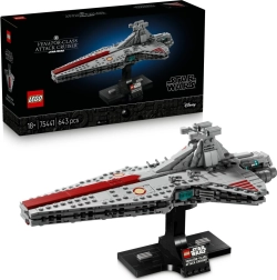 LEGO Star Wars útočný krížnik triedy Venator – zberateľský model na podstavci