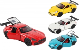 Kovové auto s otvárateľnými dverami 12 cm