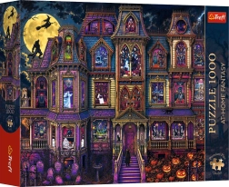 Trefl Puzzle Premium Plus Strašidelný dom 1000 dielikov