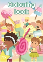 Kniha omaľovánok A4 – 72 strán