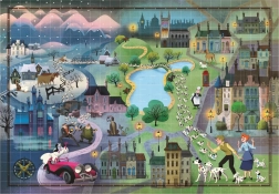 Puzzle Story Maps: 101 dalmatínov