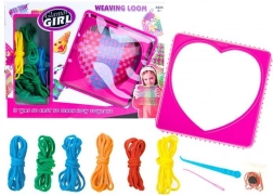 Kreatívny tkáčsky stav pre deti – domáca sada na tkanie