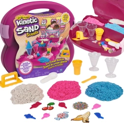 Kinetic Sand Scents ľadová zmrzlinová sada v kufríku s vôňou