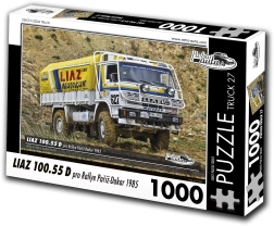 Puzzle RETRO-AUTA LIAZ 100.55 D Rallye Paríž–Dakar 1000 dielikov