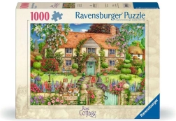 Ravensburger puzzle Ružová chalúpka 1000 dielikov